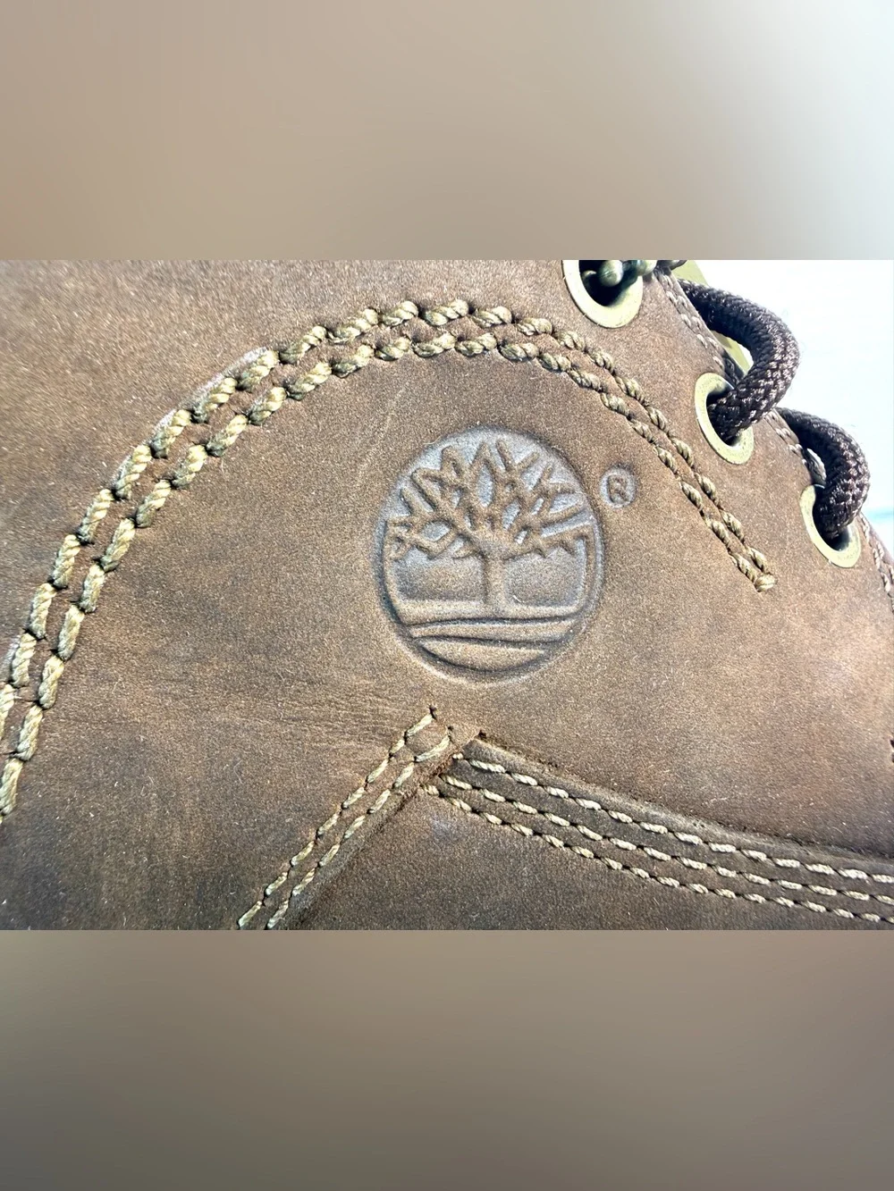 Timberland Brown Waterproof Men’s Lace-Up Work Boots